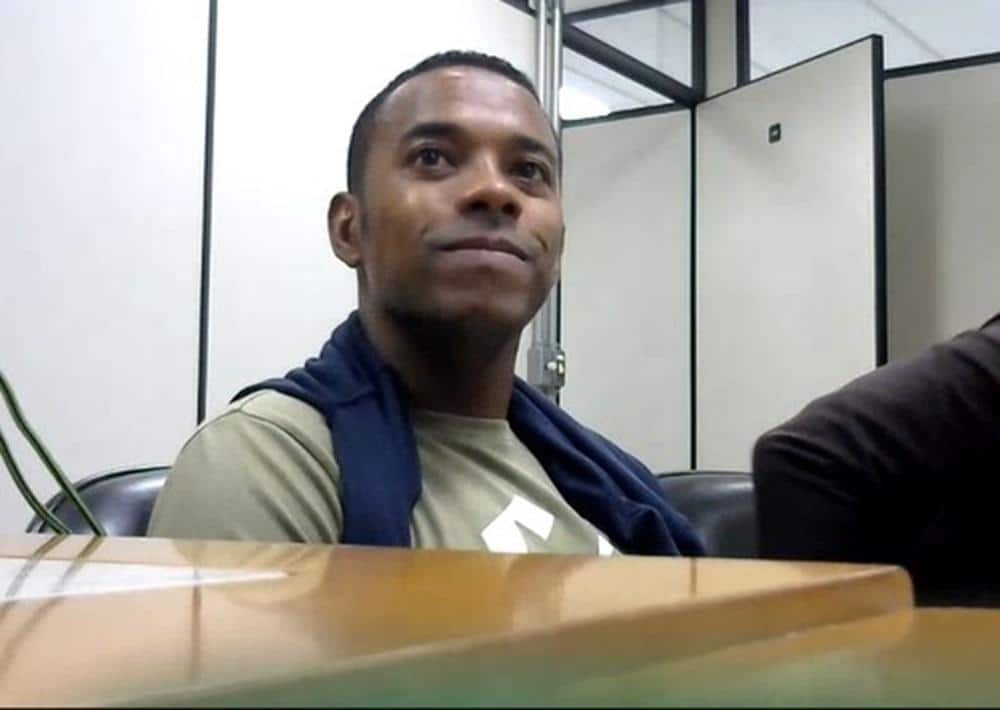 robinho audiência de custódia
