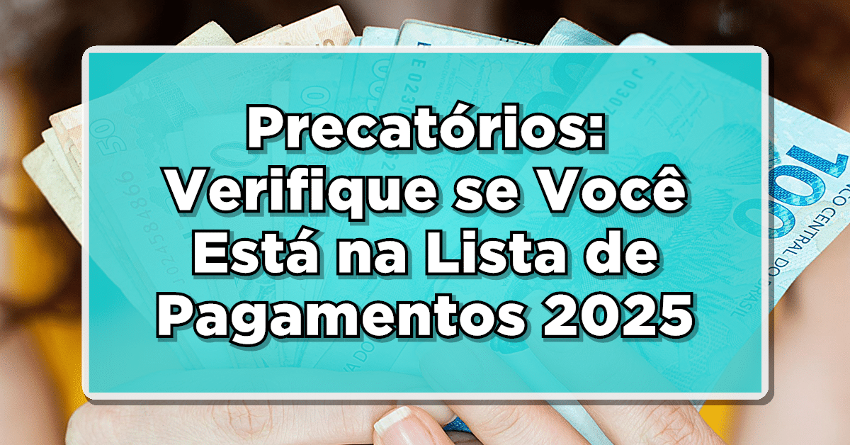 pagamento dos precatórios
