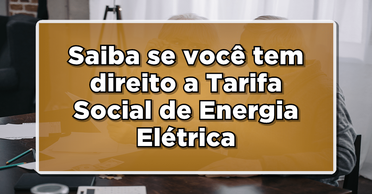 tarifa social de energia elétrica