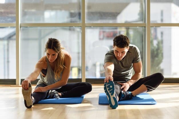 Os exercícios físicos passam a ser aliados para uma vida mais duradoura. (Fonte: Freepik)