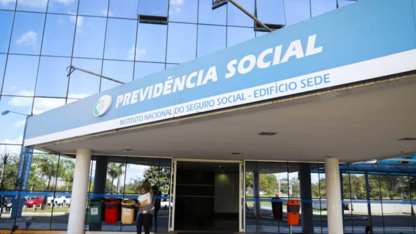 Fachada da Previdência Social