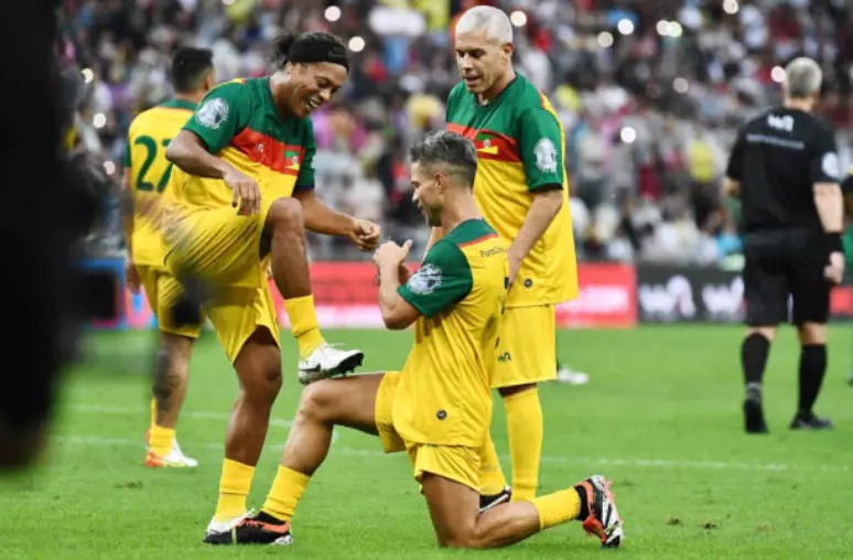 Globo ganhou audiência com o Futebol Solidário. (Créditos: Jogada 10 | Fonte: Reprodução Portal Terra)