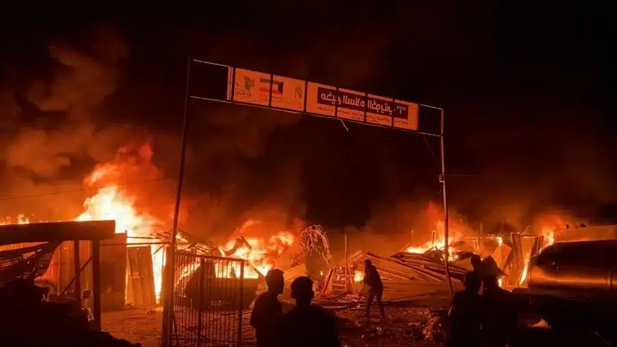 Bombardeio em Rafah