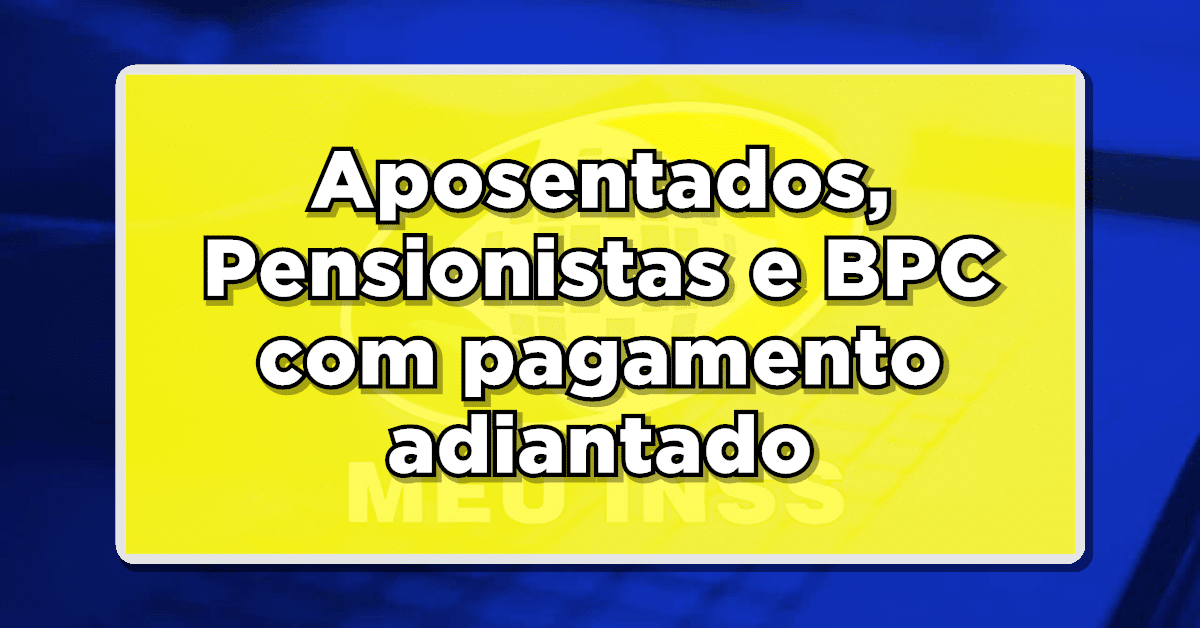 inss antecipa pagamento