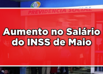 Aumento no salário do INSS de Maio