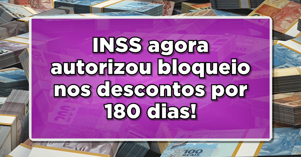 bloqueio nos descontos por 180 dias
