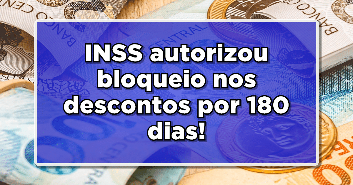 bloqueio nos descontos por 180 dias