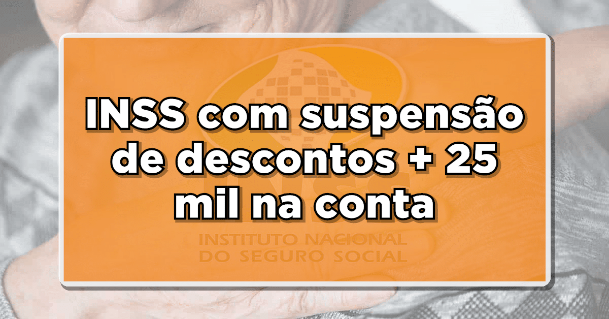 suspensão consignado inss