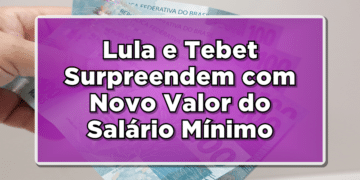 novo salário mínimo