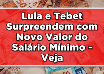 novo salário mínimo