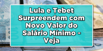 novo salário mínimo