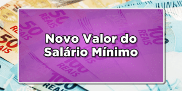 novo salário mínimo