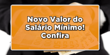 novo salário mínimo
