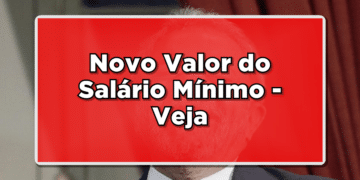 novo salário mínimo