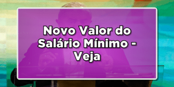 novo salário mínimo