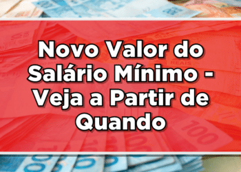 novo salário mínimo