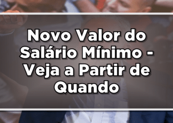 novo salário mínimo