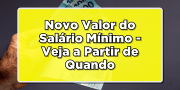 novo salário mínimo