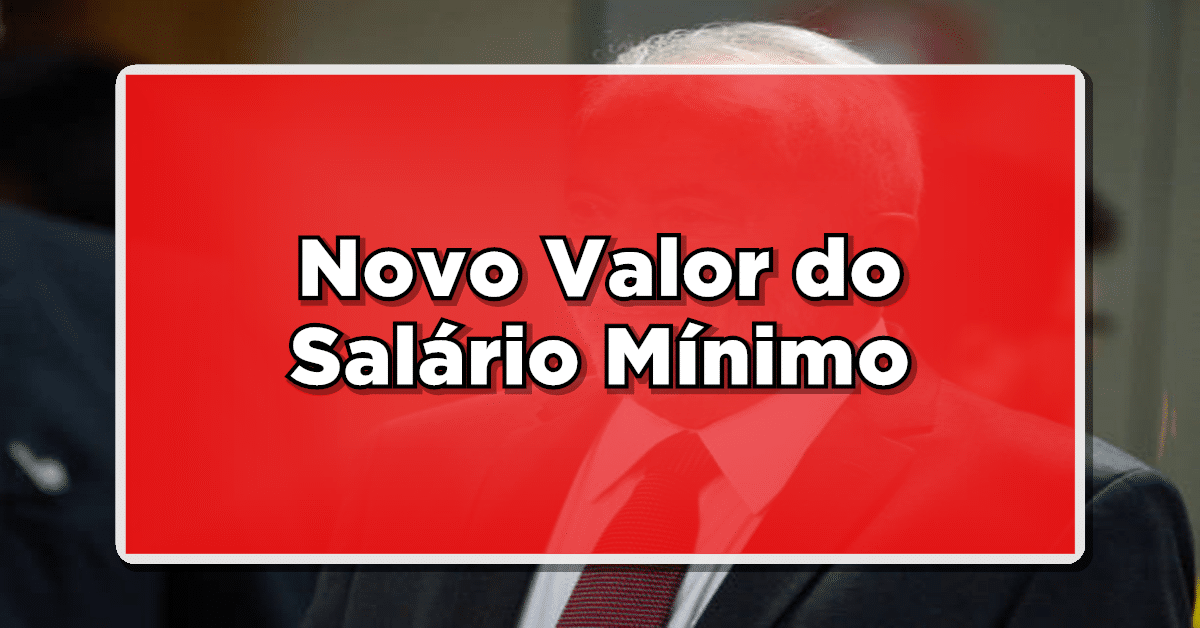 novo salário mínimo