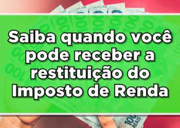 Saiba quando você pode receber a restituição do Imposto de Renda