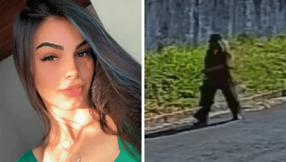 Mulher atacada com ácido e imagem da suspeita
