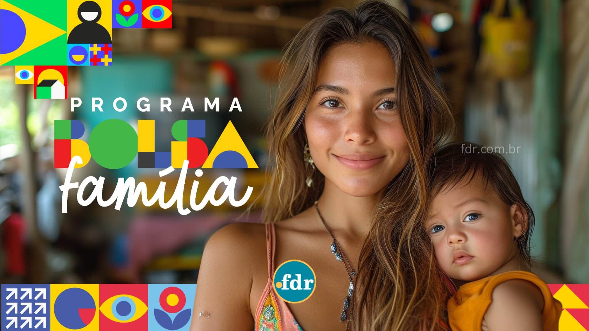 mãe e filho que recebem bolsa família