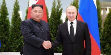 Kim Jong Un e Vladimir Putin devem se encontrar na Coreia do Norte (Fonte: Reprodução/Divulgação)