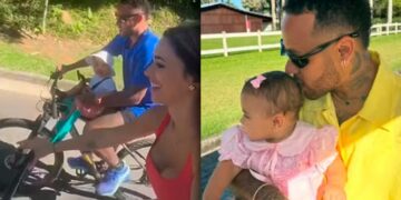 Neymar aproveita tempo com Mavie (Fonte: Reprodução/Redes Sociais)