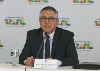 Ministro das Relações Institucionais, Alexandre Padilha. (Fonte: Reprodução/Agência Brasil)