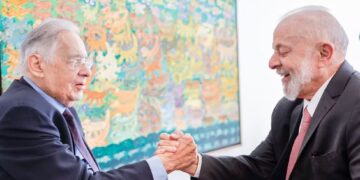 Lula se encontra com o ex-presidente FHC em São Paulo (Fonte: Reprodução/Governo Federal)