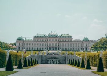 Imagem do Palácio de Belvedere, em Viena, Áustria (Fonte: Reprodução/Unplash)