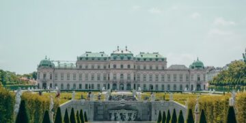 Imagem do Palácio de Belvedere, em Viena, Áustria (Fonte: Reprodução/Unplash)