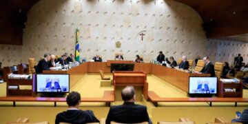 Sessão plenária do Supremo Tribunal Federal (Fonte: Reprodução/STF)