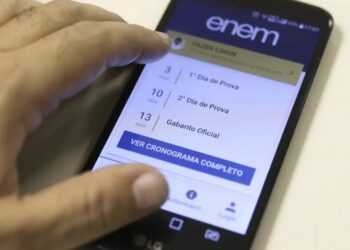 Aplicativo do Enem (Fonte: Reprodução/Google)