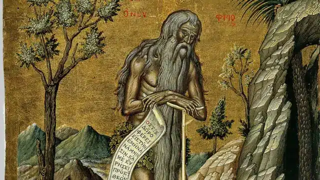 O mistério do Dia dos Namorados: Santo Onofre, o eremita que vive no deserto e sua conexão intrigante com o amor (Fonte: Domínio Público)