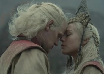 Rhaenyra e Daemon Targaryen (Fonte: Reprodução/Max)