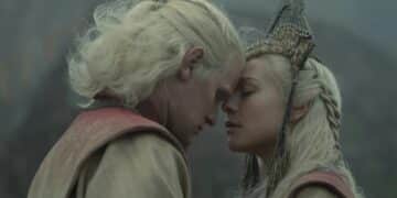 Rhaenyra e Daemon Targaryen (Fonte: Reprodução/Max)