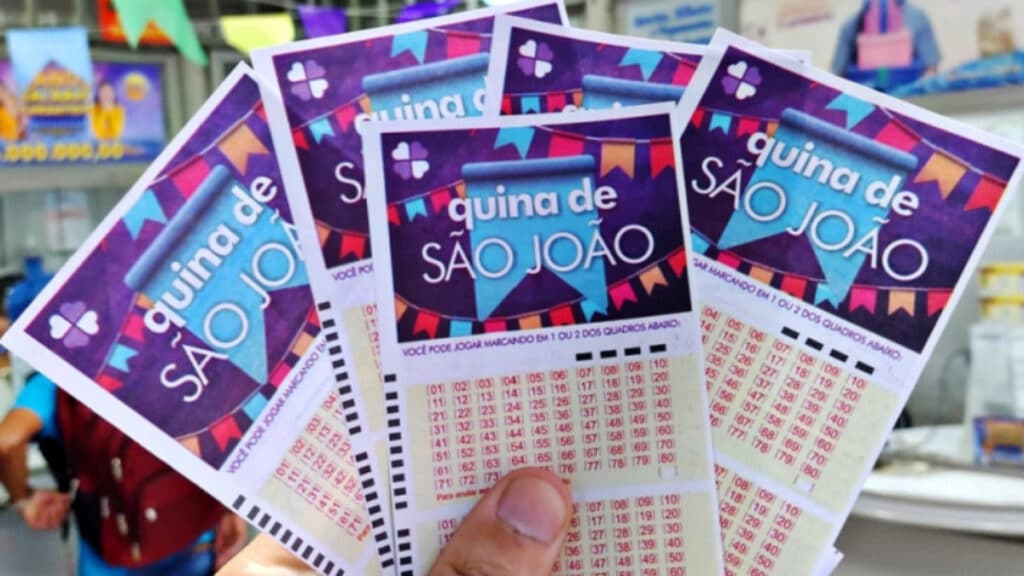 Sorteio da Quina de São João: Prêmio de R$ 220 Milhões (Fonte: Google)