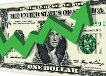 imagem do a moeda americana para falar da valorização do dólar