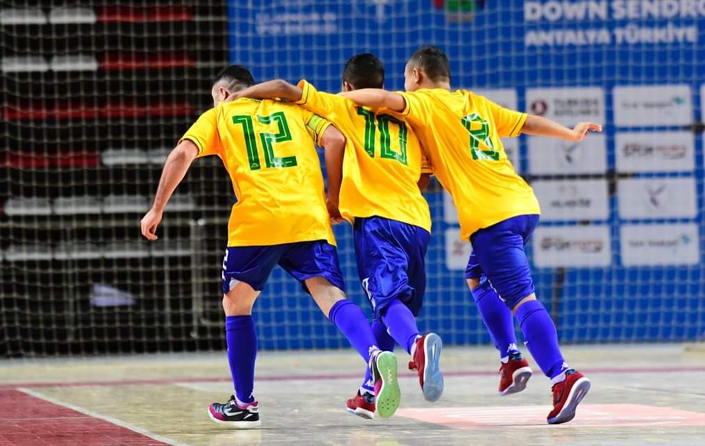 imagem da seleção brasileira de futsal para falar da Copa Mundial de Futsal 2024