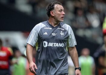 imagem do técnico do Atlético Mineiro