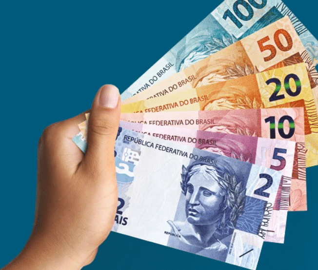 cédulas de dinheiro