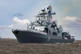 imagem do navios de guerra russos em Cuba