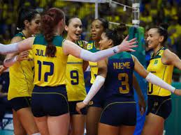 imagem da seleção brasileira de vôlei feminino
