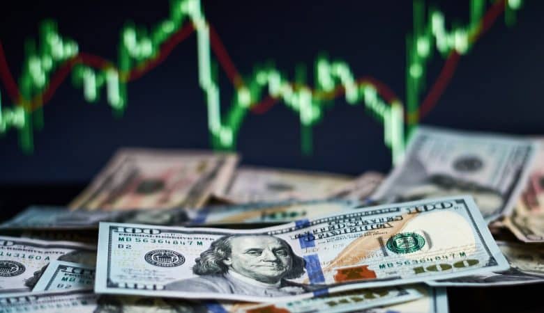 imagem da moeda amercada para falar da valorização do dólar