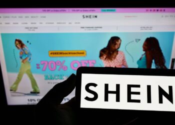 imagem do site a app da Shein
