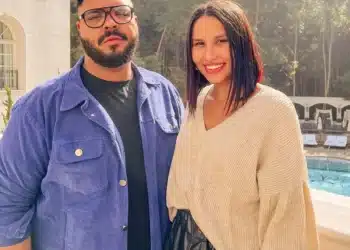 Namorada de Paulo Vieira se emociona ao assistir ator gravando dentro de um caixão (Fonte: Reprodução / Instagram)
