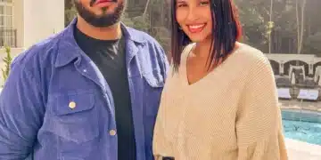 Namorada de Paulo Vieira se emociona ao assistir ator gravando dentro de um caixão (Fonte: Reprodução / Instagram)