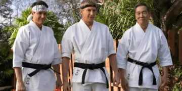 cena da 6ª temporada de 'Cobra Kai'. (Fonte: