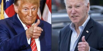 Descubra as principais diferenças entre Biden e Trump, segundo a opinião dos eleitores! (Fonte: AFP)